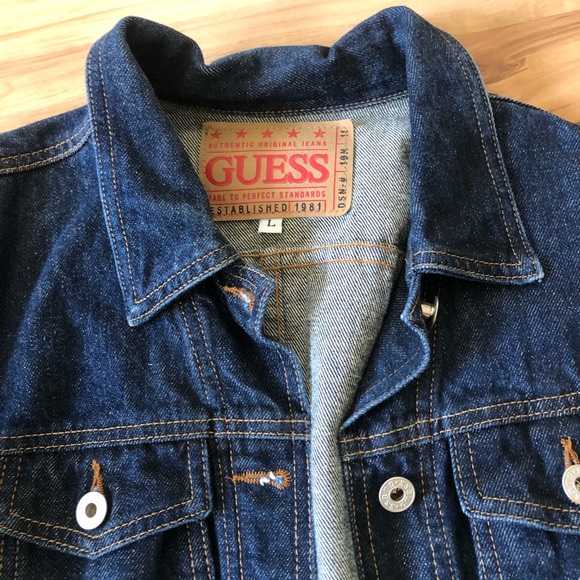 Guess Jackets & Coats Vintage Guess Jean Jacket Poshmark